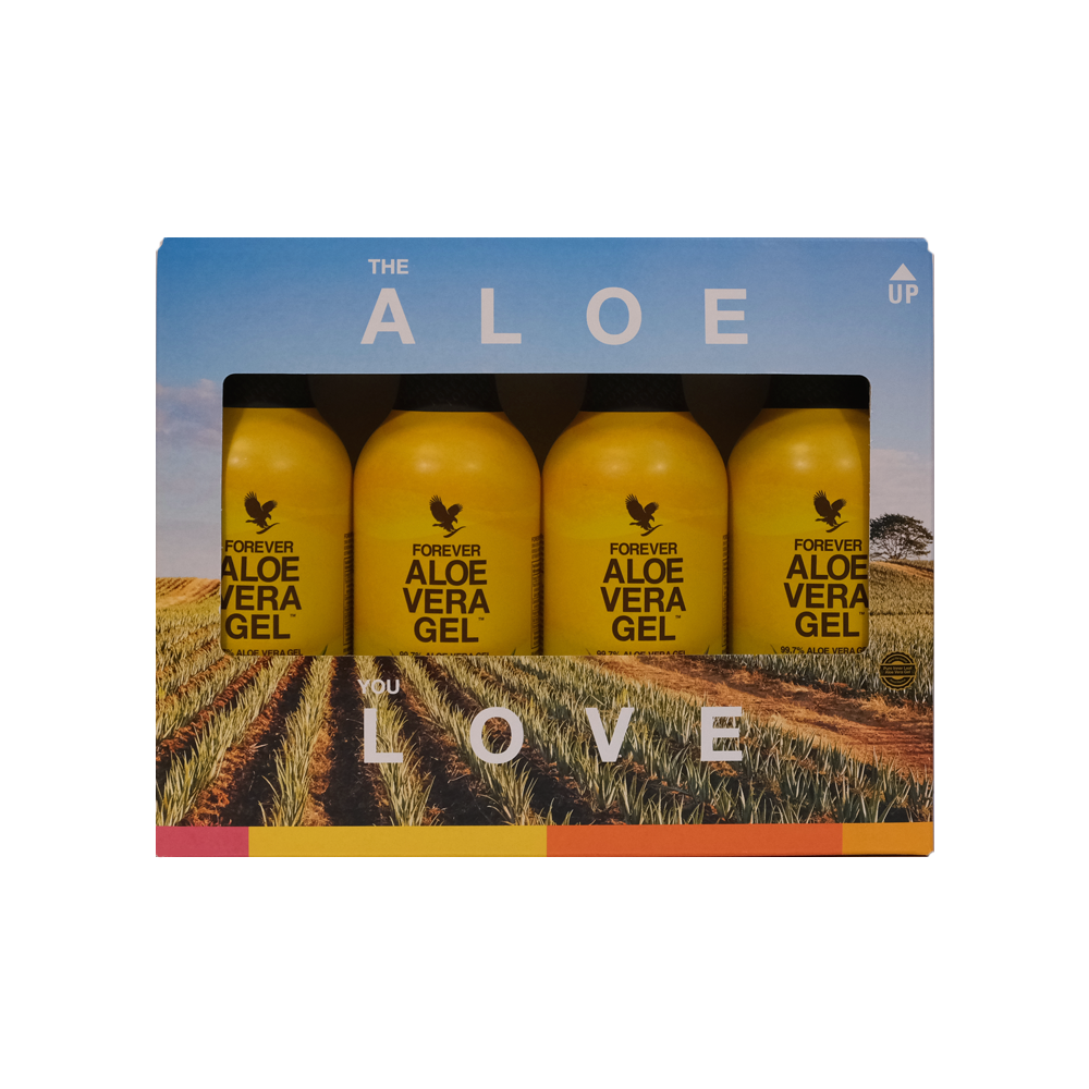 4-PACK ALOE VERA GEL (4X)